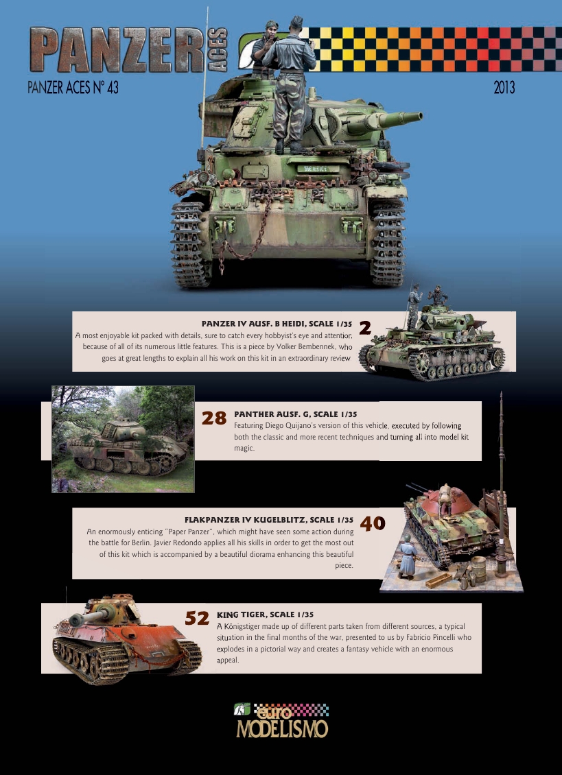 panzer Aces (Armor Models) - Issue 43 (2013)